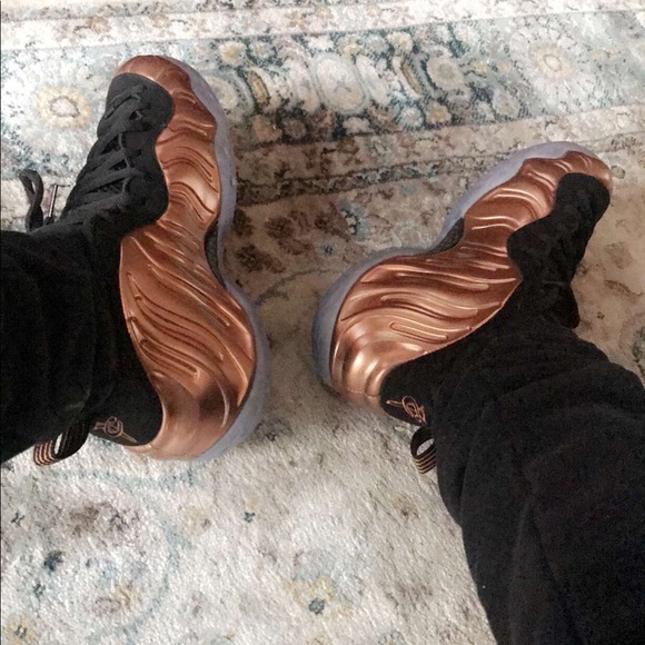 Nike Copper Foamposites - Picture 1 of 2